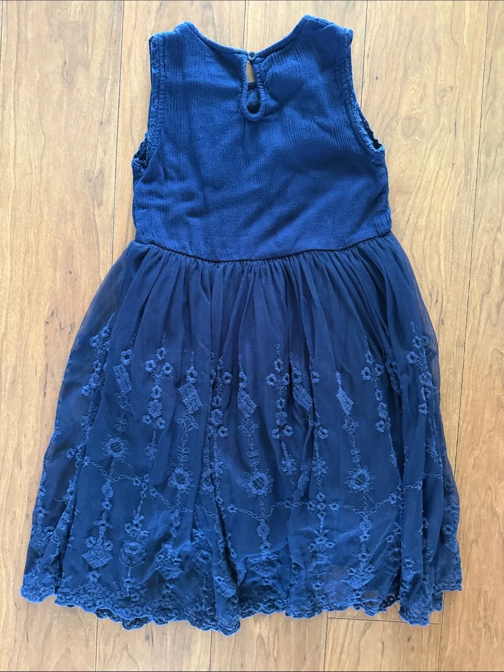 art class sleeveless navy